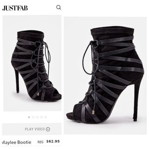 Maylee Booties - Black, NEW IN BOX